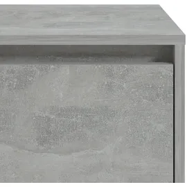 vidaXL Nachttisch Betongrau 45x34x44,5 cm Holzwerkstoff