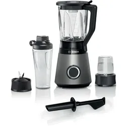 Bosch Serie 4 MMB6177S Mixer 1,5 l Tischplatten-Mixer 1200 W Schwarz, Silber
