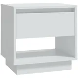 vidaXL Nachtschrank 45 x 34 x 44 cm Weiß