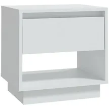 vidaXL Nachtschrank 45 x 34 x 44 cm Weiß