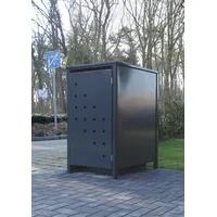 SRM Design 1 Mülltonnenbox Modell No.3 Anthrazit komplett RAL7016