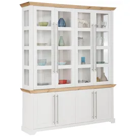 OTTO home Vitrine Meliss 171 x 39 x 210 cm Weiß