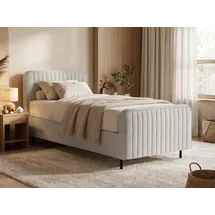 beautysofa Lami 90 x 200 cm H2 Beige