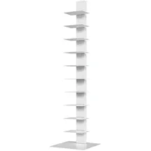 [en.casa] Standregal 150 x 39 x 39 cm Weiß