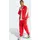 adidas Stadium Trainingsjacke - pure ruby, / Off White / crystal linen, M