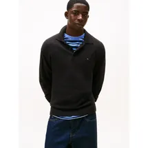 Tommy Hilfiger Polokragenpullover Schwarz L