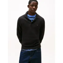 Tommy Hilfiger Polokragenpullover Schwarz L