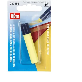 Prym Nachfüllmine für Aqua-Fixiermarker, Plastik, Gelb, One Size