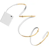 LEDVANCE FLEX dekorative batteriebetriebene COB-Streifen mit warmweißem Licht, 2 m, 3.3W, 150lm, 3000K, 830 warmweiß, IP20, gelb, Silikon, Leuchtmittel nicht austauschbar