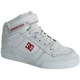 DC Shoes Jungen Pure High-top Ev Sneaker, Grey Red, 32 EU