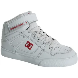 DC Shoes Jungen Pure High-top Ev Sneaker, Grey Red, 32 EU