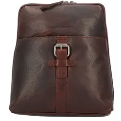 Spikes & Sparrow City Rucksack Leder 27 cm  braun