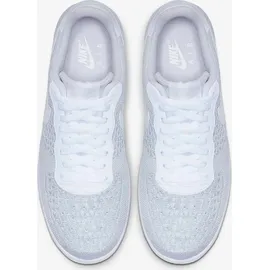 Nike Air Force 1 Flyknit 2 White Pure Platinum - EU: 41 - Weiß/Grau - 41