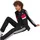 adidas Seasonal Essentials Tiberio 3-Streifen French Terry Jogginganzug Kinder JI6036 - black/white/pure ruby 128