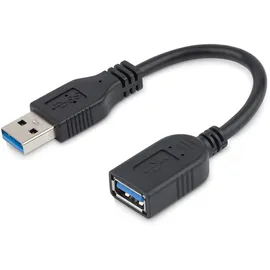 Startech USB 3.0 Verlängerungskabel 0,15 m Schwarz