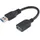 Startech USB 3.0 Verlängerungskabel 0,15 m Schwarz