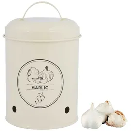 Esschert Design Vorratsdose Knoblauch - Weiß