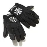 West Coast Choppers Biker Handschuhe Schwarz M