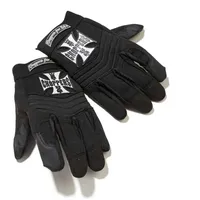 West Coast Choppers Biker Handschuhe Schwarz M