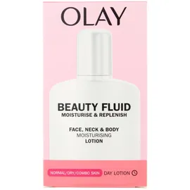 Olay - Beauty Fluid Feuchtigkeitslotion für Gesicht und Körper - 100 ML