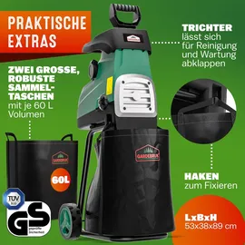 Gardebruk Leisehäcksler 2800 W