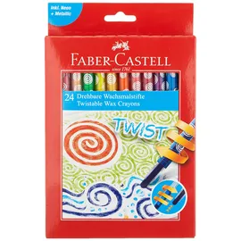 Faber-Castell Wachsmalkreiden 24 St. mehrfarbig