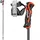 Leki Airfoil 3D Skistöcke (Größe 115CM, schwarz)