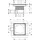 Hansgrohe RainDrain Komplettset 150x150mm, Edelstahl finish