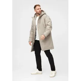 DERBE Wintermantel "Valholm", Herren, Gr. S, cobblestone, lava smoke, Obermaterial: 65% Baumwolle, 35% Polyester; Füllung: 100% Polyester; Futter: 100% Polyester, Mäntel Wintermantel, Wasserabweisend, mit versiegelten Nähten