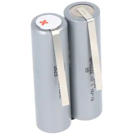 AccuCell Rasiererakku NiMH 2,4V 2200mAh ersetzt z.B. den originalen Akkutyp 138 10609