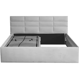 Halmon Schlafkomfort Betten Athena 100 x 200 cm Grau