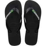 havaianas Brasil Logo schwarz
