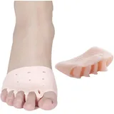 Onsinic 1pair Bunion Toe Separator Corrector Hallux Valgus Glättungsgüterorthodontische Zehenspitzen Silikon Zehenabdeckung Pflegewerkzeug