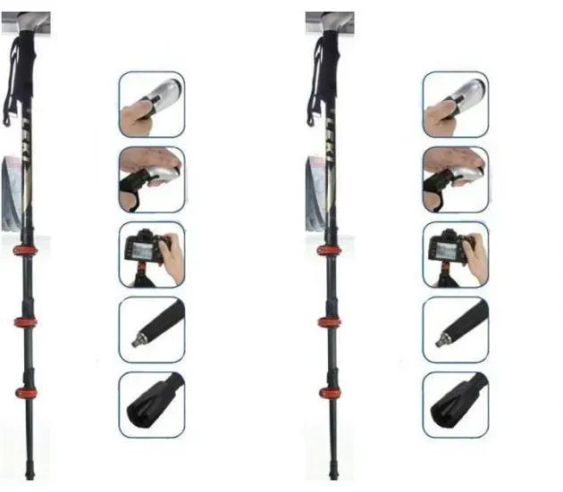 LEKI Trekkingstöcke Photosystem FS Carbon
