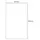 Aqualine Spiegel mit Schnittkante 50x90cm, CU free