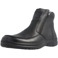 Jomos Freizeitschuh Jomos Stiefel mit Reißverschluss schwarz Schwarz -