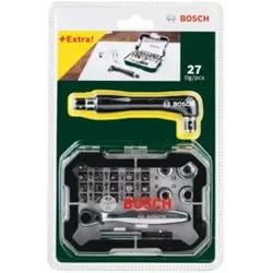 Bosch Schraubendreher-Bit-Set inklusive Ratsche, 26-teilig
