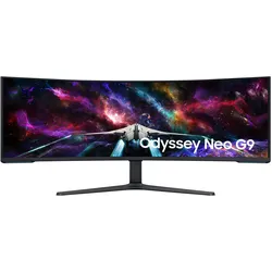 Samsung G95NC LED display 144,8 cm (57") 7680 x 2160 Pixel Dual UHD QLED Weiß