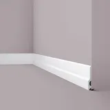 NOEL & MARQUET Sockelleiste Nmc Fd22 Wallstyl Noel Marquet Zierleiste Eckleiste Modernes Design Weiß