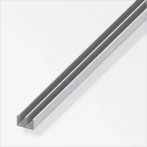 Alfer Doppel-U-Profil 10 x 6 x 1000 mm u Schiene Profile - Alfer