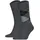 Tommy Hilfiger Check Socken 2er Pack Anthrazit 39-42