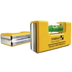 Wasserwaage Mini a. Kunststoff Pocket Pro magnetic incl. Clip 7,2cm