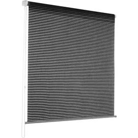 casa pura Mini Fashion Rollo Deluxe Stripe 55 x 150 cm schwarz
