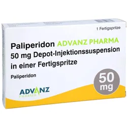 PALIPERIDON Advanz Pharma 50mg Depot-Inj.-Susp.FS 1 St