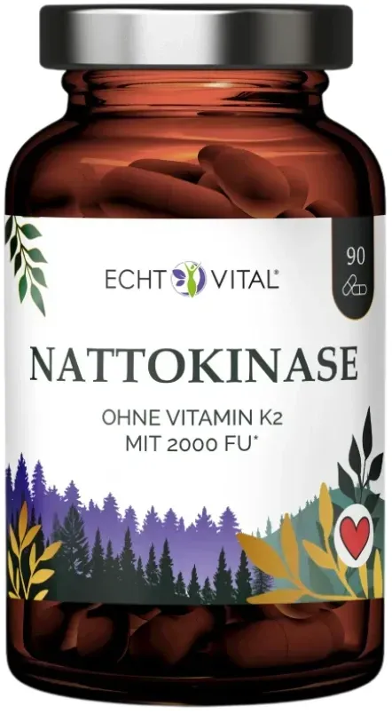 Nattokinase Kapseln (90 Stück) - Echt Vital