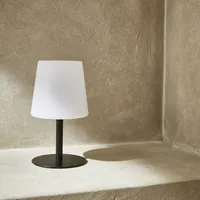 Sweeek Lampada S Color - 28 cm LED-Tischlampe Schwarz