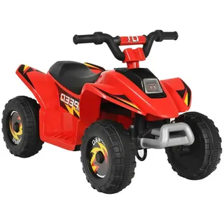 KOMFOTTEU Elektro-Kinderquad Miniquad, für Kinder ab 3 Jahre, bis zu 30kg rot