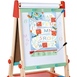 HaPe ABC und Zahlen Schablonen, Malset, Zubehör für Spieltafel