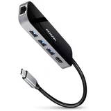 AXAGON HMC-6GL Kabelgebunden, USB 3.2 Gen 1 (3.1 Gen 1) Type-C, 100 W, 10,100,1
