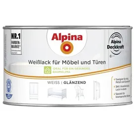 Alpina Weißlack für Möbel und Türen 300 ml glänzend